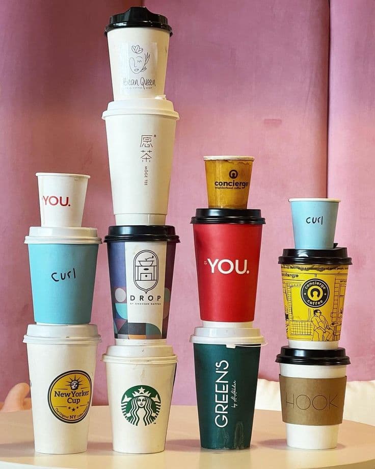 Gallery image of paper cups